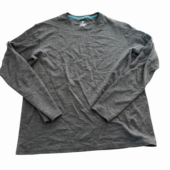 Kuhl Other - KÜHL Men's Invigoratr Merino Crew Long Sleeve Shirt XXLARGE Black Merino Wool